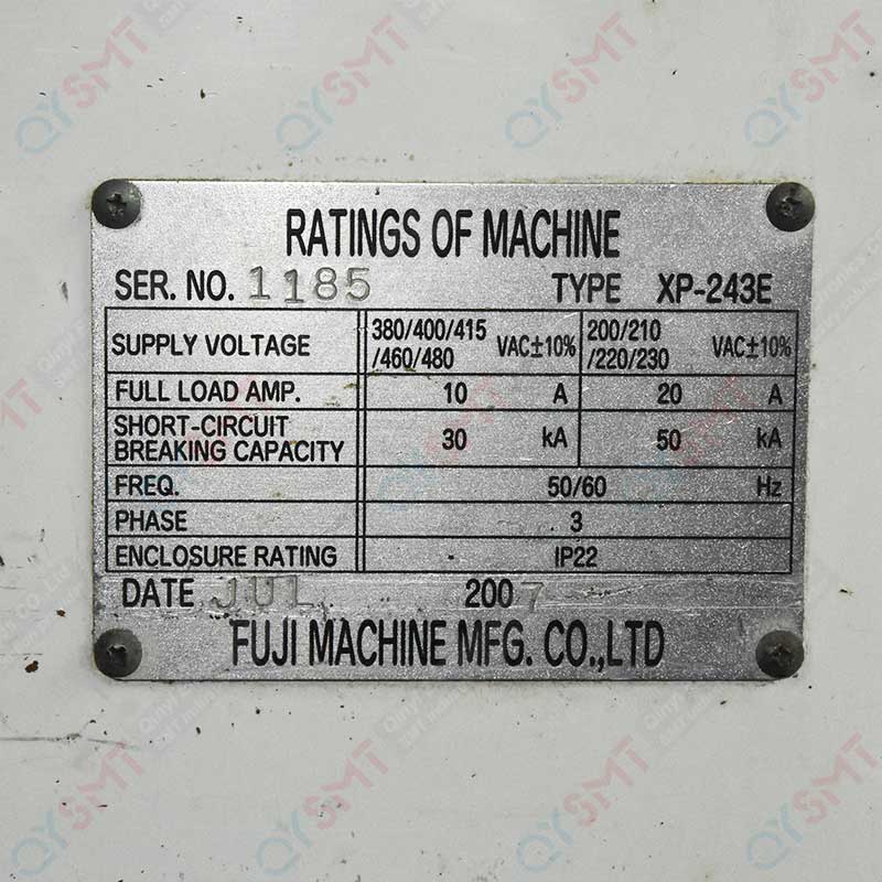 FUJI XP243E Chip Mounter