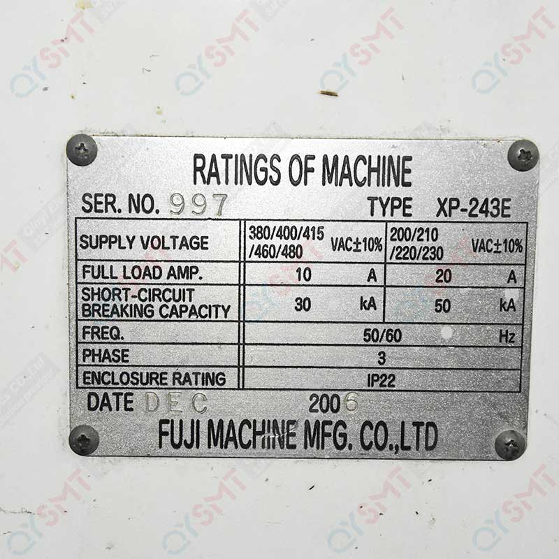 FUJI XP243E Chip Mounter