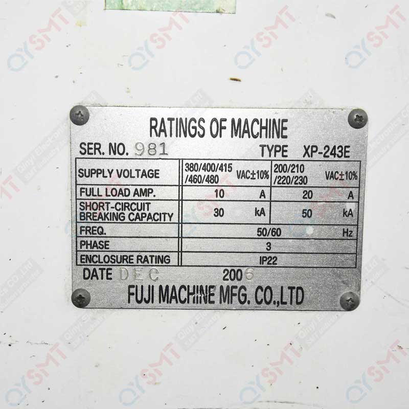 FUJI XP243E Chip Mounter