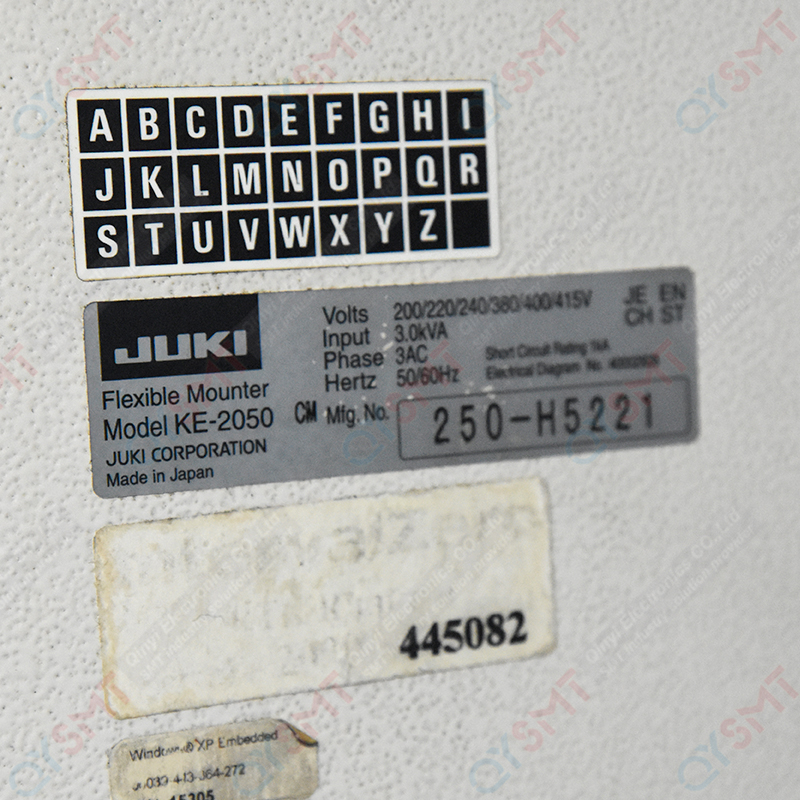 Used Equipment/JUKI KE-2050 Chip Mounter/#000218