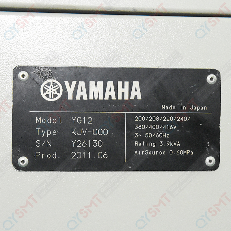 Used Equipment/YAMAHA / YG12 Chip Mounter/#000250