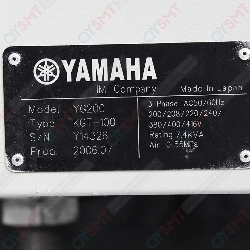 Used Equipment/YAMAHA /YG200 Chip Mounter /#000277