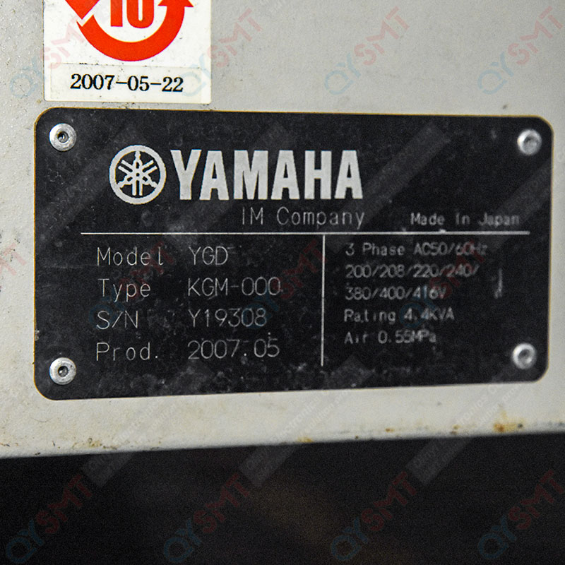 Pick And Place Machine/YAMAHA/ YGD Chip Mounter /#000327