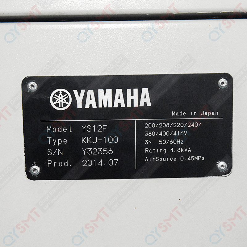 Pick And Place Machine/YAMAHA/ YS12F Chip Mounter /#000331