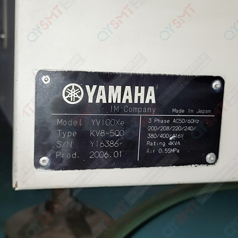 Pick And Place Machine/YAMAHA/ YV100XE Chip Mounter /#000329