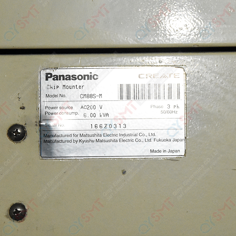 Pick and Place Machine/PANASONIC/CM88S-M Chip Mounter /#000338