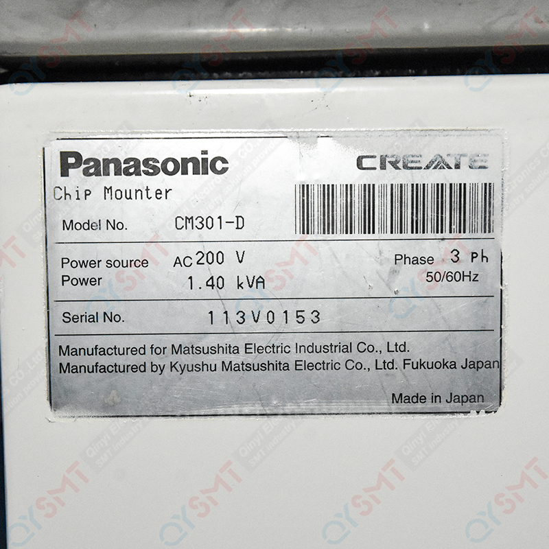 Pick and Place Machine/PANASONIC/CM301-D Chip Mounter /#000341