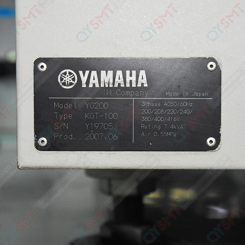 Used Pick and Place Machine/YAMAHA YG200/KGT-100 Used Chip Mounter/#000408