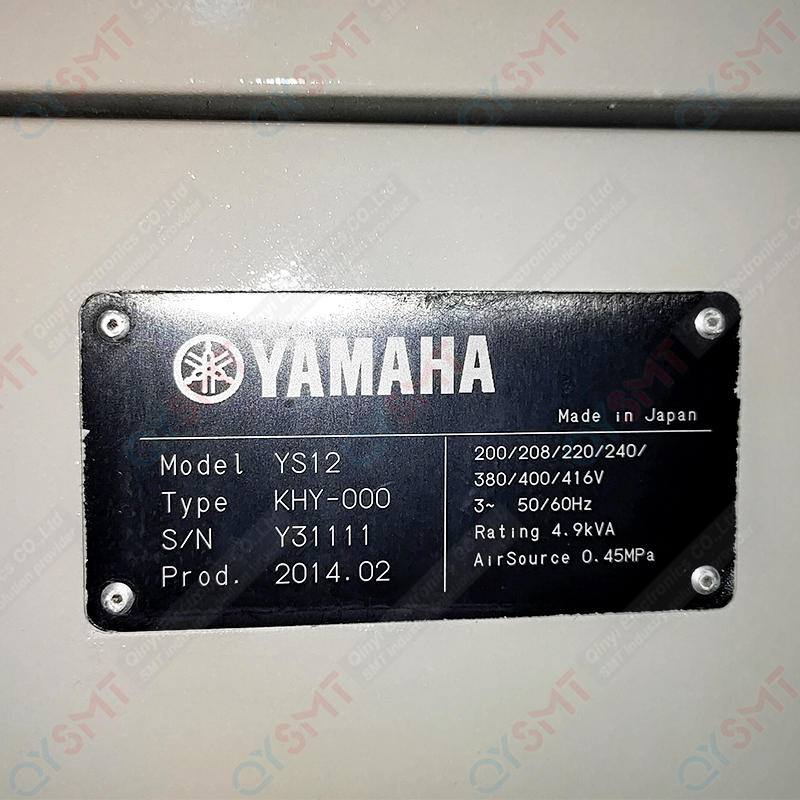 Used Pick and Place Machine/YAMAHA YS12/KHY-000 Used Chip Mounter/#000412