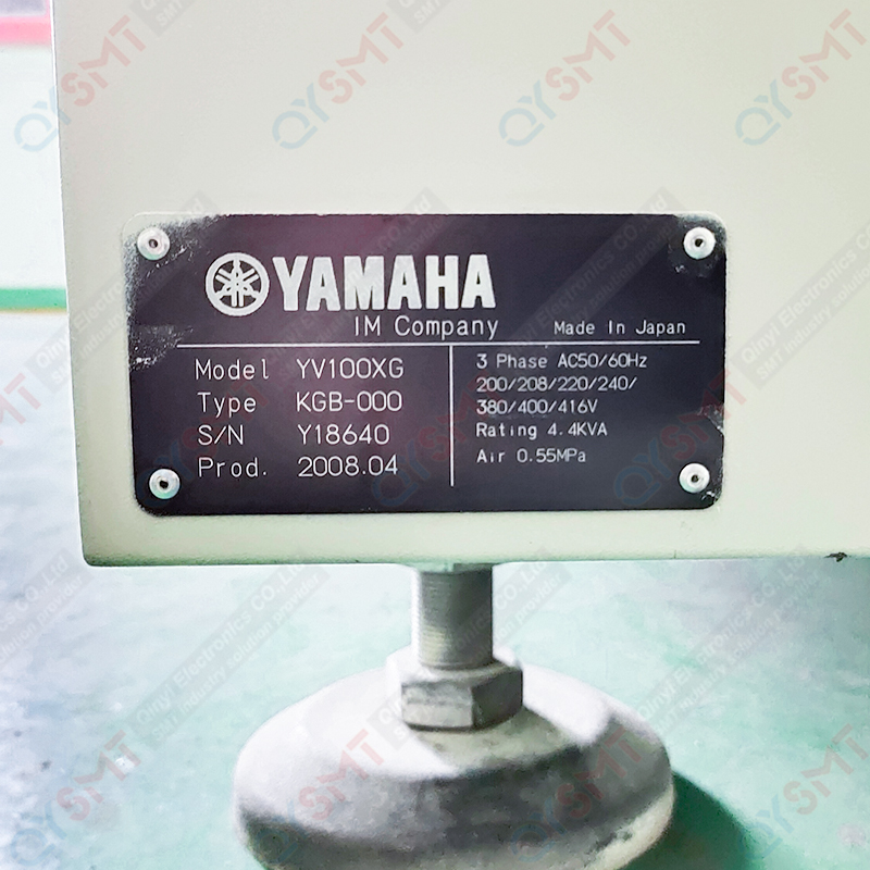 Used Pick and Place Machine/YAMAHA YV100XG/KGB-000 Used Chip Mounter/#000446