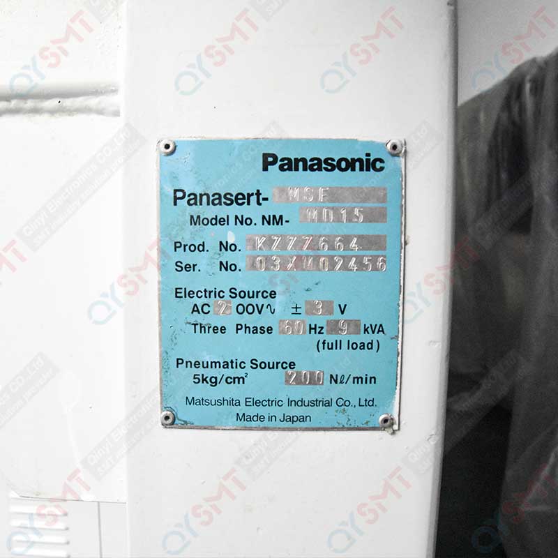 Used Pick and Place Machine/Pansonic MSF Used Chip Mounter/#000495