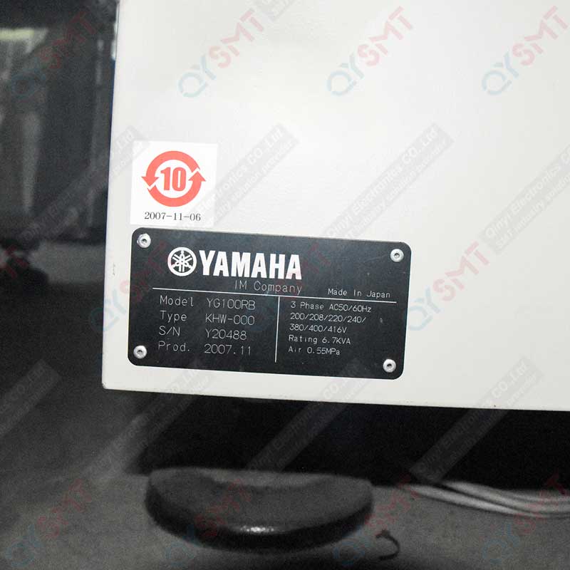 Used Pick and Place Machine/YAMAHA /KHW-000/YV100RB Used Chip Mounter/#000505