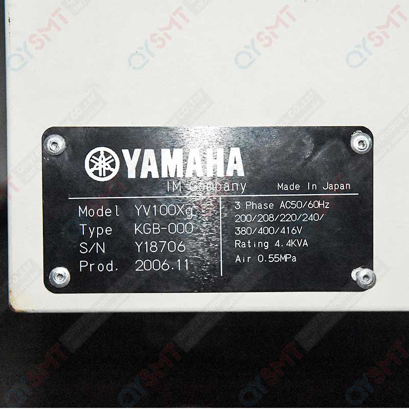 Used Pick and Place Machine/YAMAHA /KGB-000 /YV100XG Used Chip Mounter/#000501